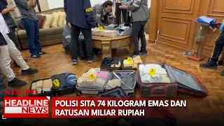 Geledah Rumah Mewah Di Sentul Polisi Sita 74 Kilogram Emas Dan Ratusan Miliar Rupiah