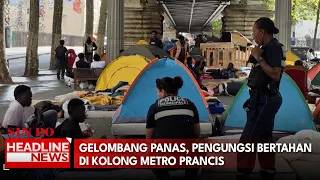 Gelombang Panas, Pengungsi Bertahan di Kolong Metro Prancis