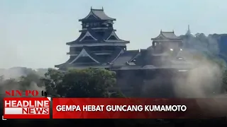 Gempa Hebat Guncang Kumamoto