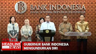Gubernur Bank Indonesia Mengundurkan Diri