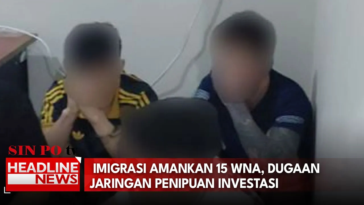 Imigrasi Amankan 15 WNA, Dugaan Jaringan Penipuan Investasi Lintas Negara