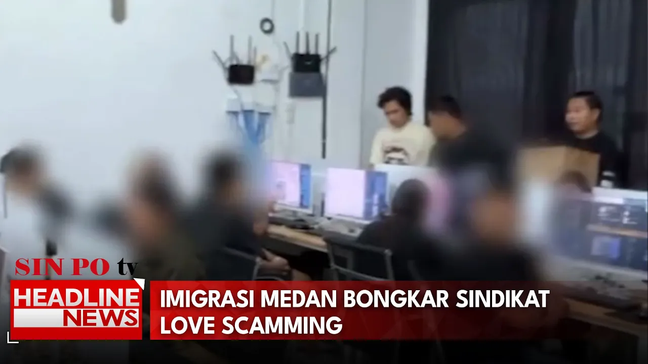 Imigrasi Medan Bongkar Sindikat Love Scamming