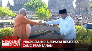 Indonesia-India Sepakat Restorasi Candi Prambanan