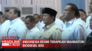 Indonesia Resmi Terapkan Mandatori Biodiesel B50