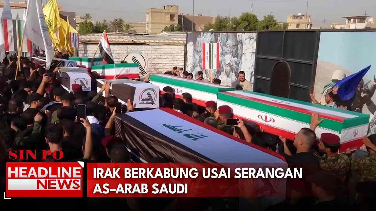 Irak Berkabung Usai Serangan AS–Arab Saudi