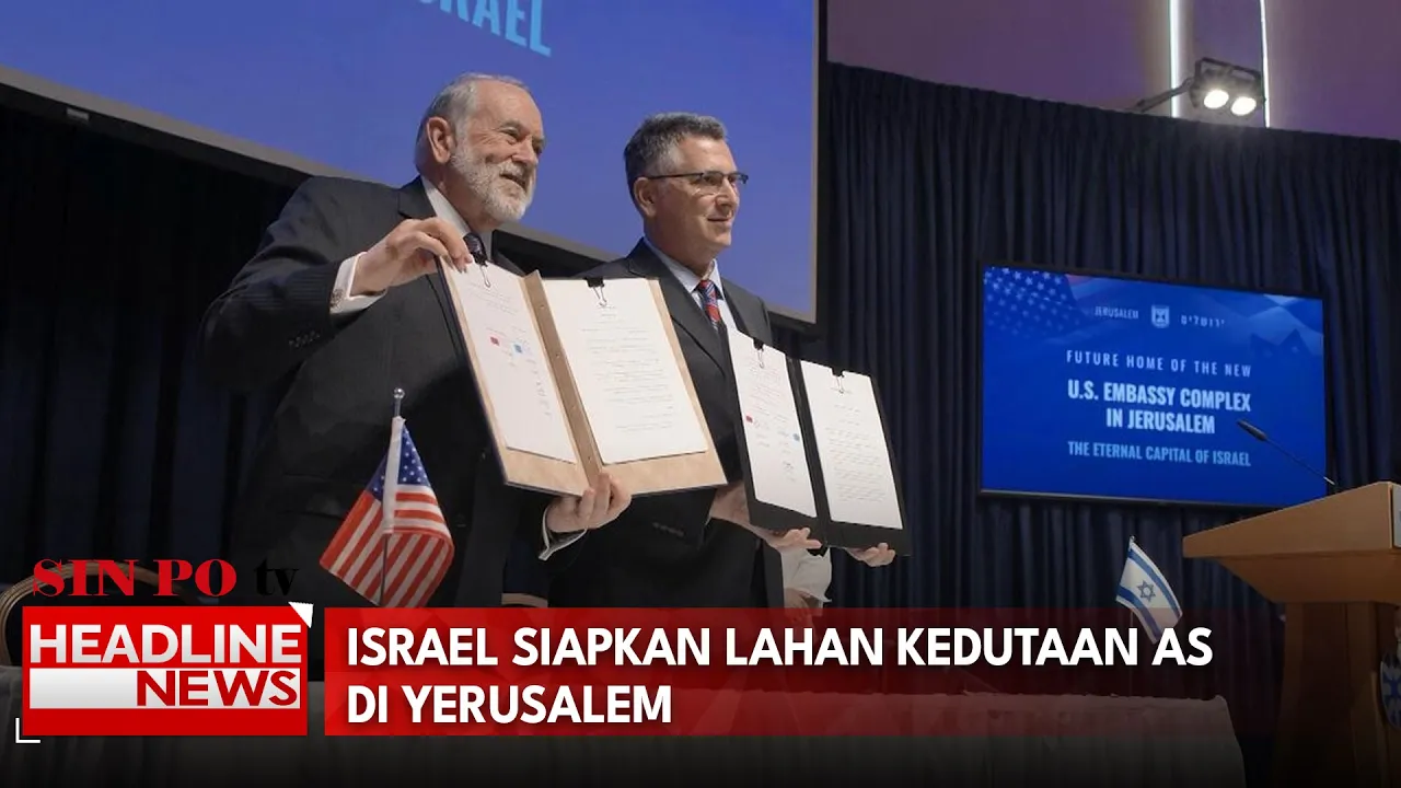 Israel Siapkan Lahan Kedutaan AS Di Yerusalem