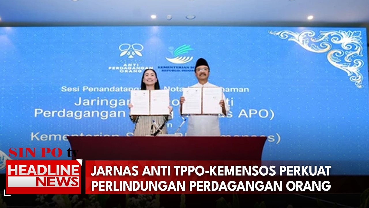 Jarnas Anti TPPO-Kemensos Perkuat Perlindungan Perdagangan Orang