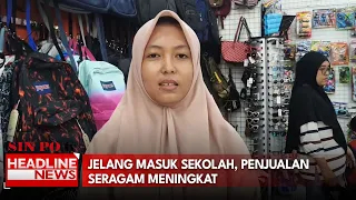 Jelang Masuk Sekolah, Penjualan Seragam Meningkat