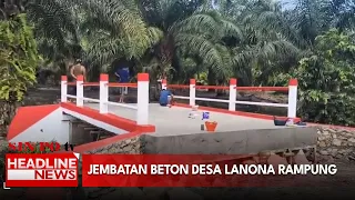 Jembatan Beton di Morowali Resmi Beroperasi, Permudah Mobilitas Masyarakat