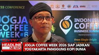 Jogja Coffee Week 2026 Siap Jadikan Yogyakarta Panggung Kopi Dunia