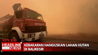 Kebakaran Hanguskan Lahan Hutan di Balikesir