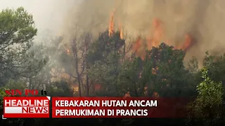 Kebakaran Hutan Ancam Permukiman Di Prancis