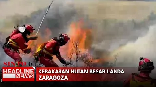Kebakaran Hutan Besar Landa Zaragoza