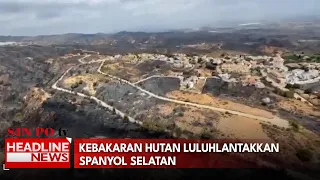 Kebakaran Hutan Luluhlantakkan Spanyol Selatan