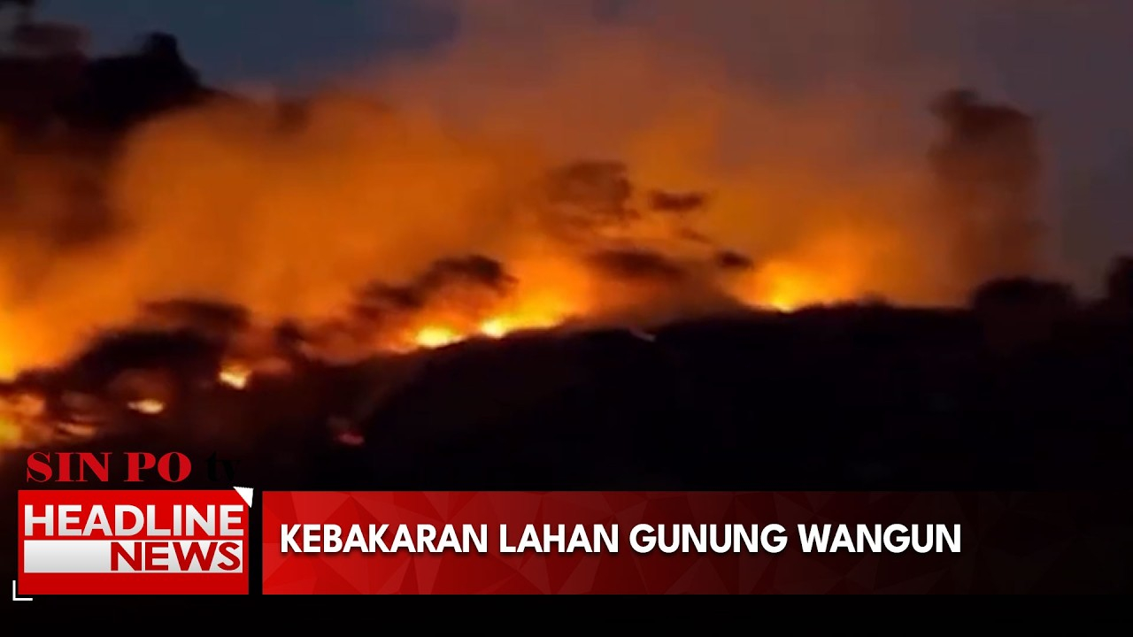Kebakaran Lahan Gunung Wangun