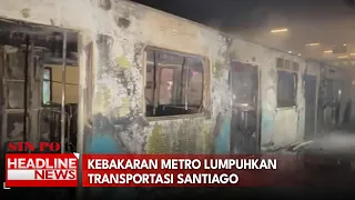Kebakaran Metro Lumpuhkan Transportasi Santiago
