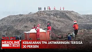 Kebakaran TPA Jatiwaringin Tersisa 30 Persen