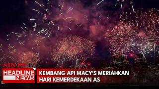 Kembang Api Macy's Meriahkan Hari Kemerdekaan AS