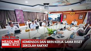 Kemensos Dan BRIN Kerja Sama Riset Sekolah Rakyat