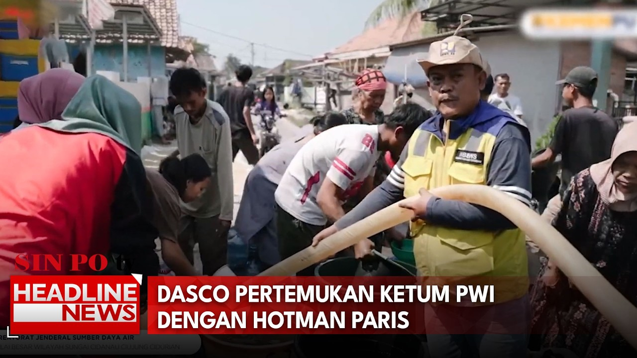 Kementerian PU Salurkan Air Bersih Untuk Warga Serang