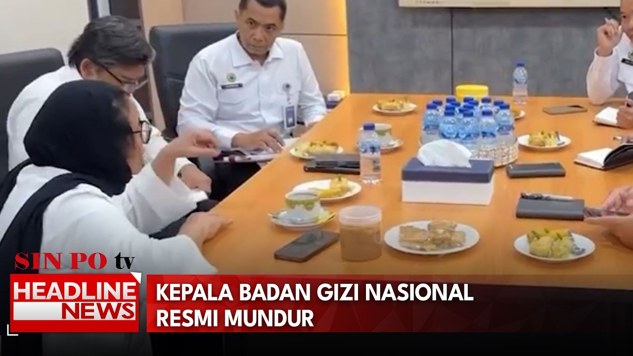 Kepala Badan Gizi Nasional Resmi Mundur