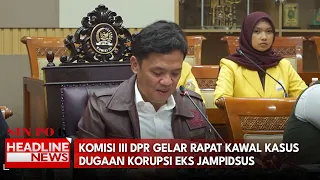 Komisi III DPR Gelar Rapat Kawal Kasus Dugaan Korupsi Eks Jampidsus