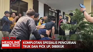 Komplotan Spesialis Pencurian Truk Dan Pick Up, Dibekuk