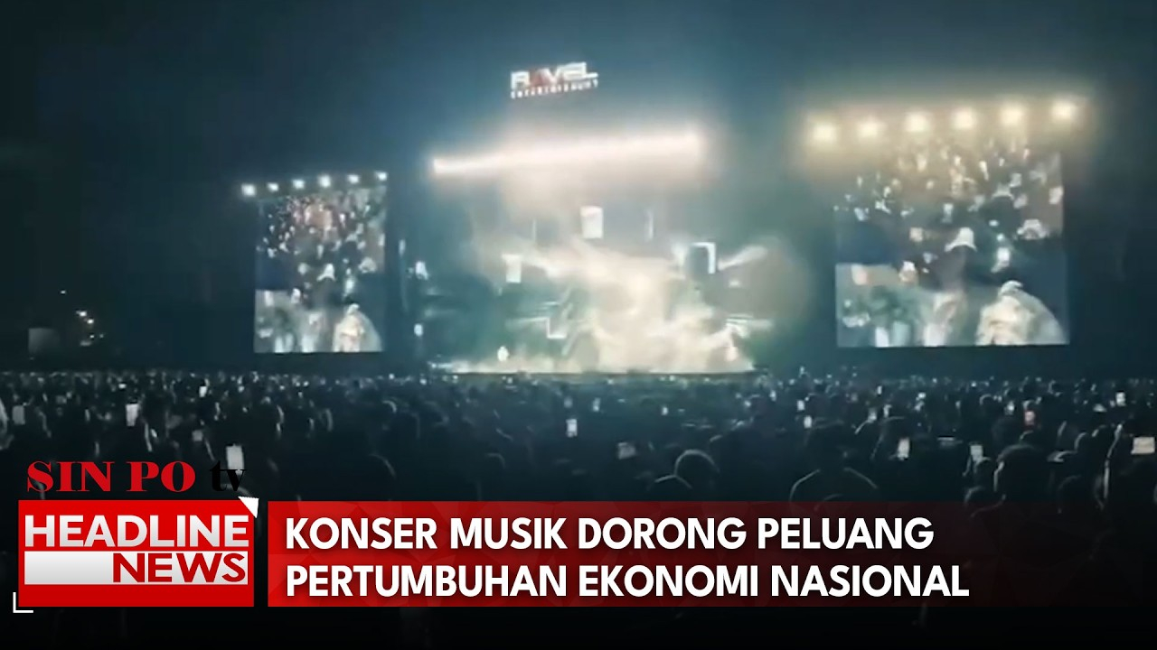 Konser Musik Dorong Peluang Pertumbuhan Ekonomi Nasional