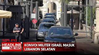 Konvoi Militer Israel Masuk Lebanon Selatan