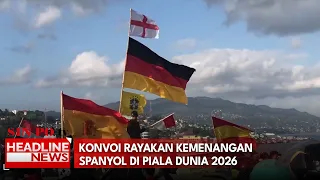 Konvoi Rayakan Kemenangan Spanyol Di Piala Dunia 2026