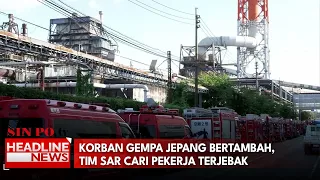 Korban Gempa Jepang Bertambah, Tim Sar Cari Pekerja Terjebak