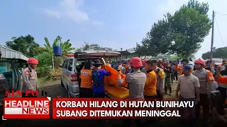 Korban Hilang di Hutan Bunihayu Subang Ditemukan Meninggal