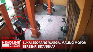 Lukai Seorang Warga, Maling Motor Bersenpi Ditangkap