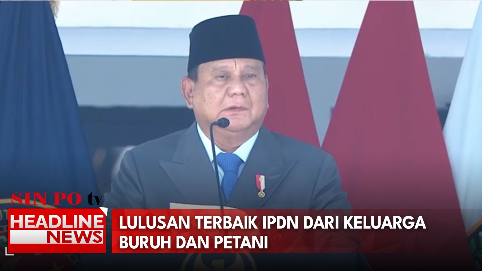 Lulusan Terbaik IPDN Dari Keluarga Buruh Dan Petani