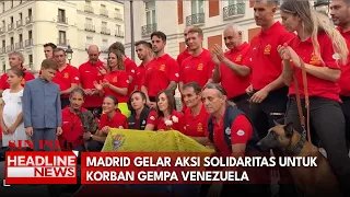 Madrid Gelar Aksi Solidaritas Untuk Korban Gempa Venezuela