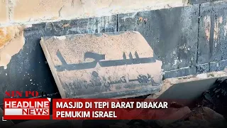 Masjid di Tepi Barat Dibakar Pemukim Israel
