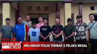 Melawan! Polisi Tembak 2 Pelaku Begal