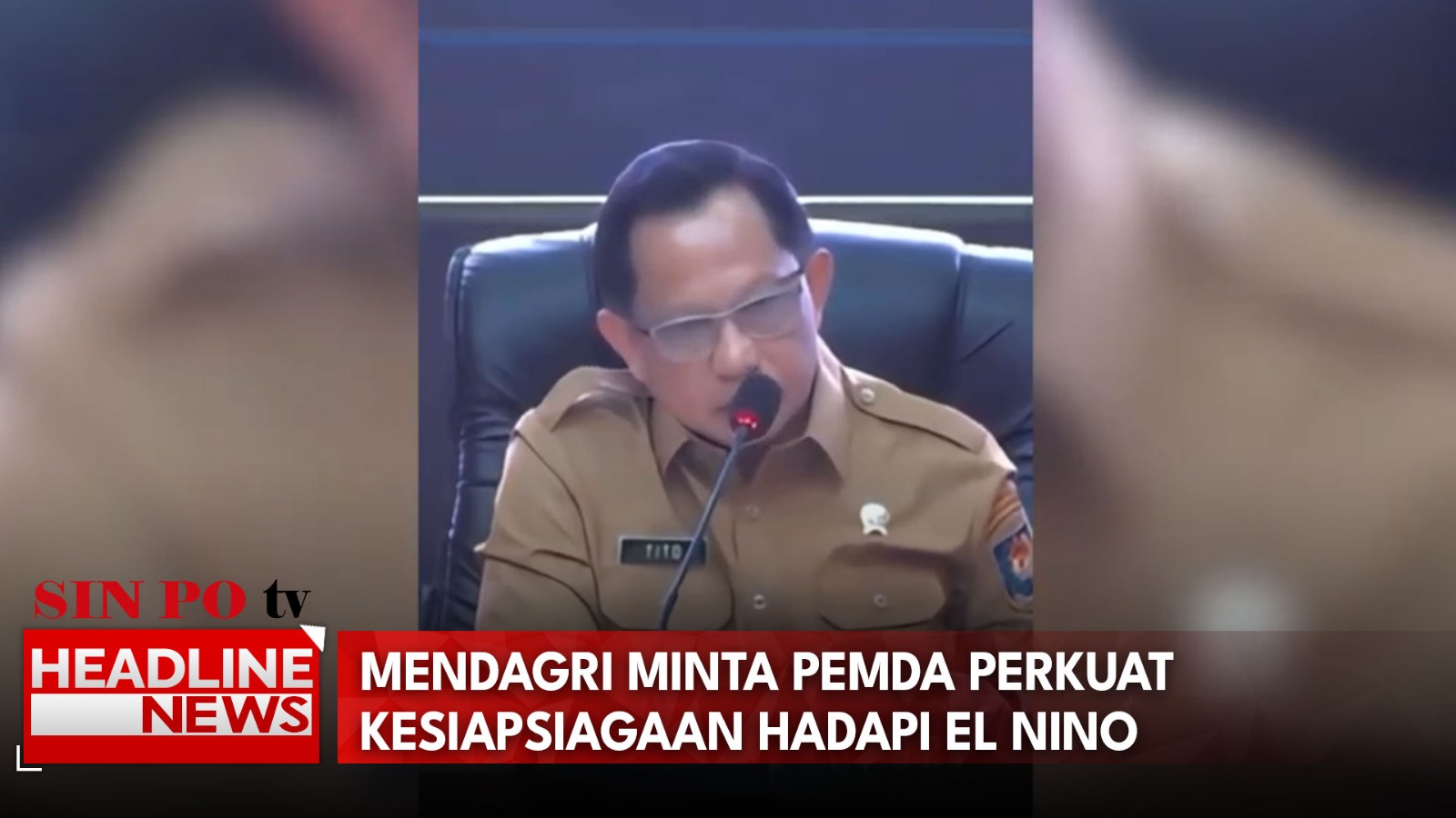 Mendagri Minta Pemda Perkuat Kesiapsiagaan Hadapi El Nino