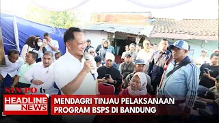 Mendagri Tinjau Pelaksanaan Program BSPS Di Bandung