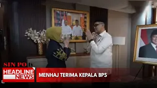 Menhaj Terima Kepala BPS