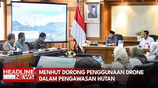 Menhut Dorong Penggunaan Drone Dalam Pengawasan Hutan