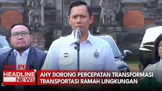 Menko AHY Dorong Percepatan Transformasi Transportasi Ramah Lingkungan