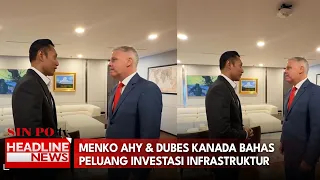 Menko AHY & Dubes Kanada Bahas Peluang Investasi Infrastruktur