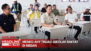 Menko AHY Tinjau Sekolah Rakyat di Medan