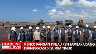 Menko Pangan Tinjau PSN Tambak Udang Terintegrasi di Sumba Timur