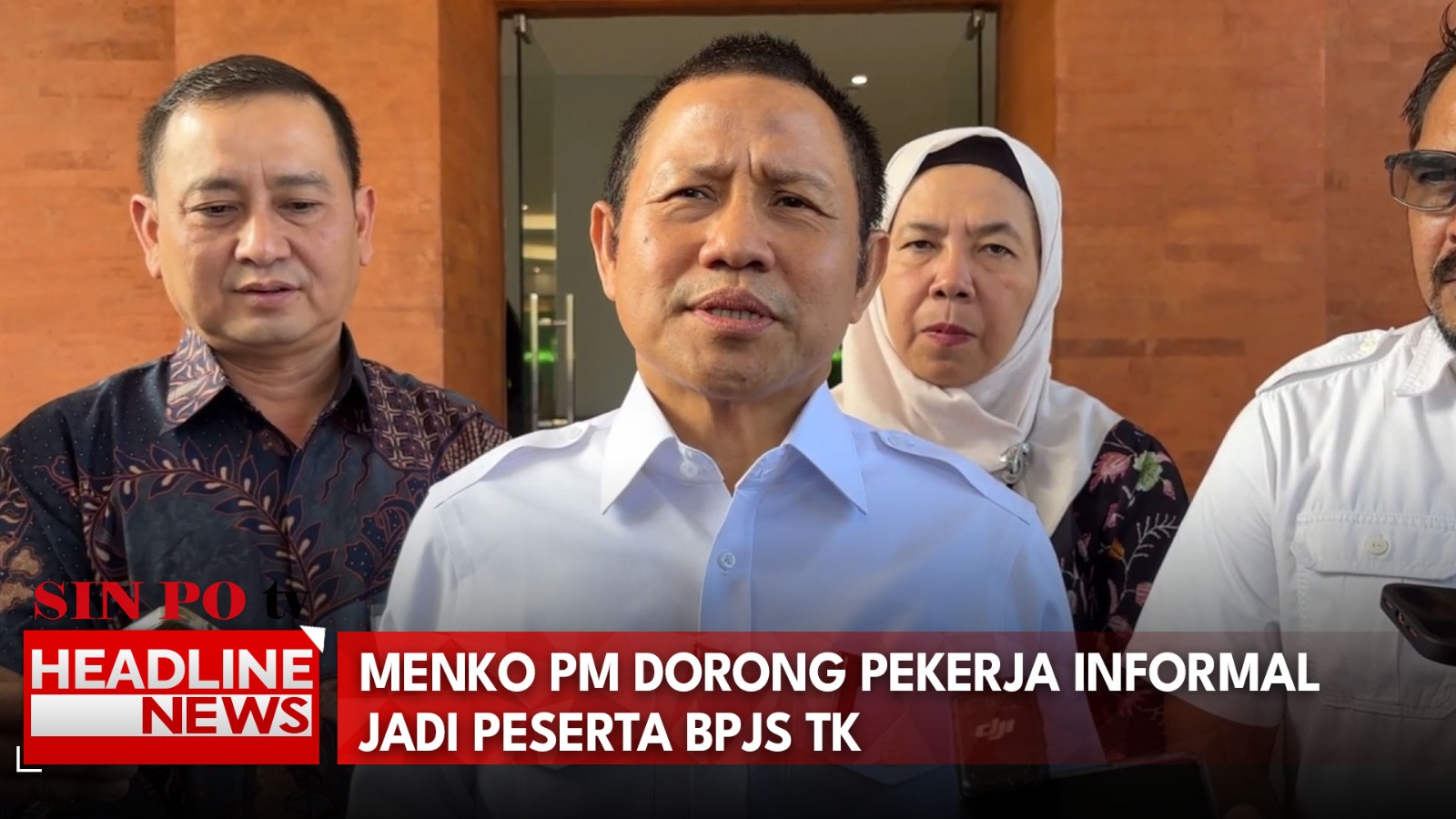 Menko PM Dorong Pekerja Informal Jadi Peserta BPJS TK