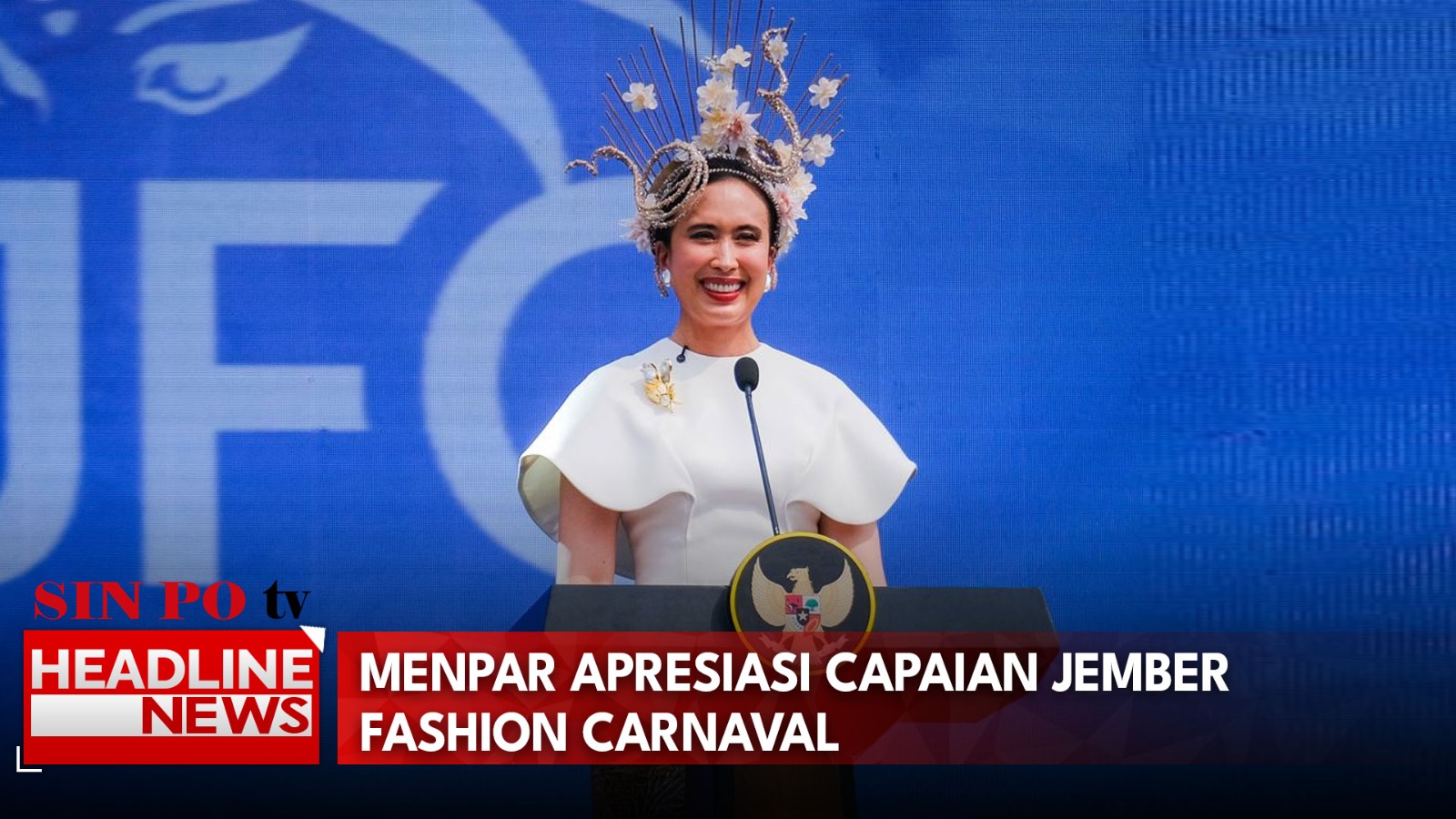 Menpar Apresiasi Capaian Jember Fashion Carnaval