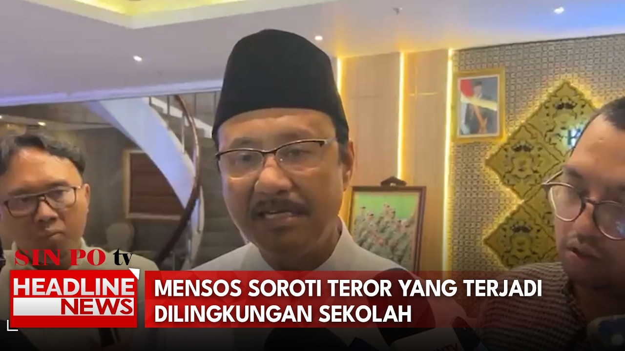Mensos Soroti Teror Yang Terjadi Dilingkungan Sekolah