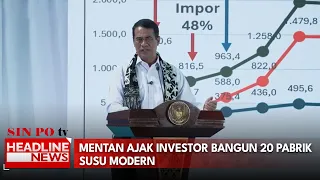 Mentan Ajak Investor Bangun 20 Pabrik Susu Modern