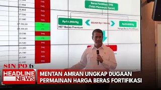 Mentan Amran Ungkap Dugaan Permainan Harga Beras Fortifikasi